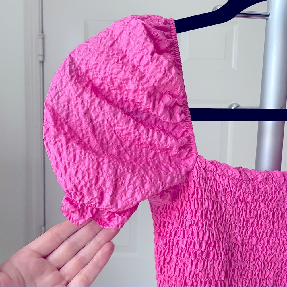 Zara Ruffled Mini Dress - Picture 4 of 5